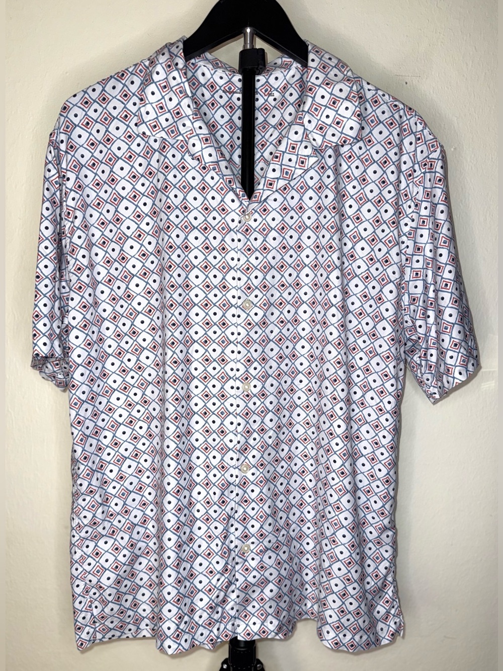 Abercrombie & Fitch Men's Performance Camp Shirt, size L